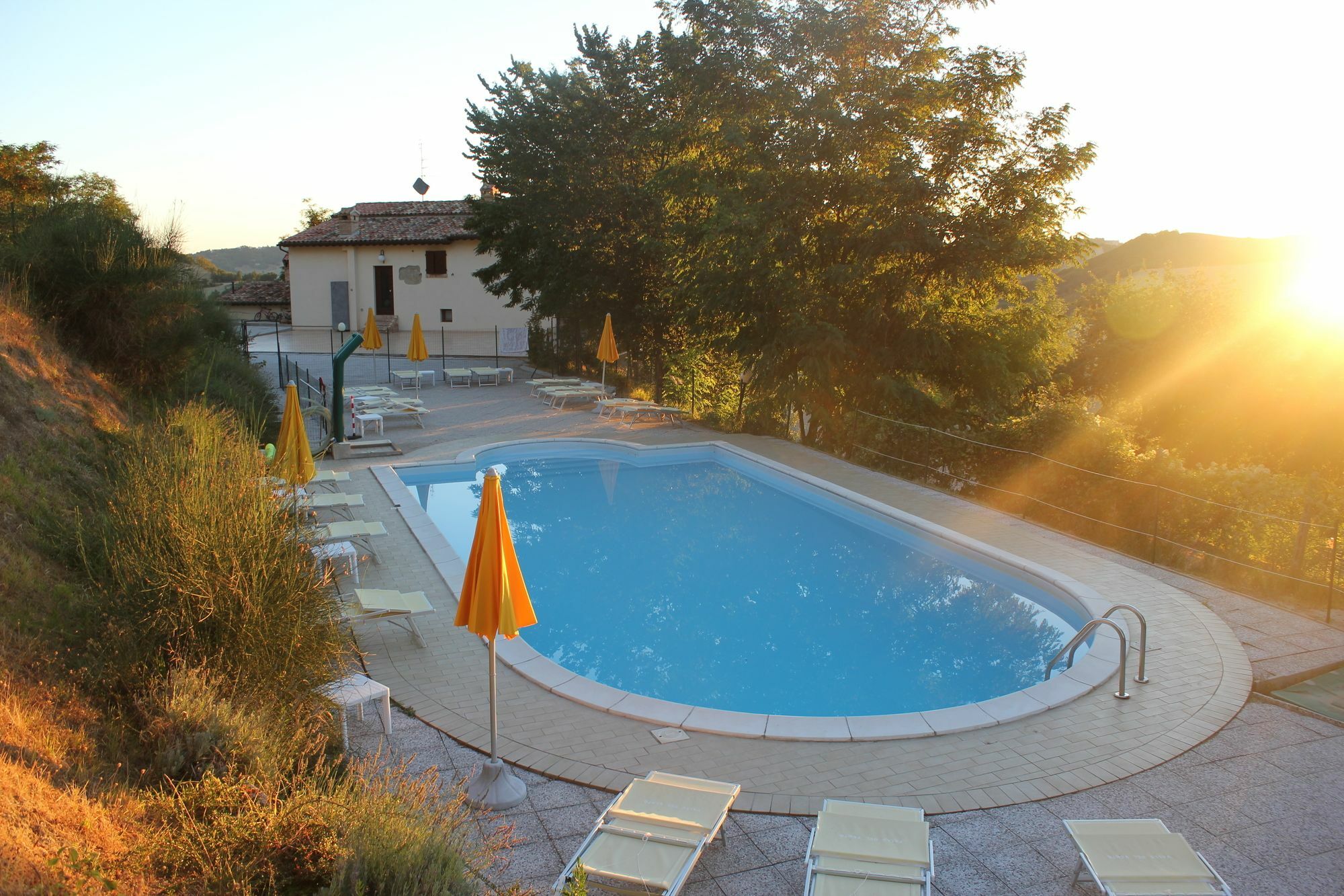 Agriturismo La Valle Del Vento Urbino Kültér fotó
